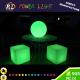 Party LED Furniture Plastic LED Lighted Cube Chair