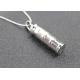 Bamboo Shape Stainless Steel Fashion Jewelry Cremation Necklace For Ashes Urn