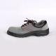 Microfiber Leather Lace up Comfortable EVA Insole Grey Metal Eyelet Sport Safety Shoes