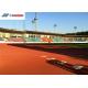 Eco Friendly Synthetic Sports Flooring 1.12Mpa Public Running Track