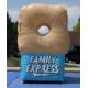 Gaint Inflatable Bottles / Family Express Donut Inflatable Football Toss