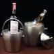 Champagne Beer Ice Bucket Stainless Steel Bucket With Lid 1L 2L