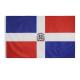 Digital Printing 90x150cm Rectangle Dominican Republic Flag