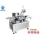 PLC Control 220V 50HZ Lip Balm Labeling Machine For Cylinder Container