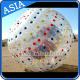 1.0mmTPU Inflatable Clear Zorb Hydro Ball , Color Dots Hydro Ball