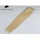613 Golden Blonde Straight Clip In Human Hair Extension With No Shedding