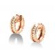 China Jewelry Factory 18K Yellow Gold Earring  Bzero1 Earrings -348036