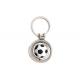 46mm Soccer Metal Keychain Holder Cute Football Keyring Souvenir Advertising Gift