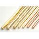 Brass Solid Copper Bar Round Flat Square Military Industry Optional Size