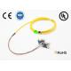 12F fanout Fiber Optic Pigtail ST SM G657A1 9 / 125 with Mini Breakout 900um Pigtail  3m LSZH Yellow OEM service