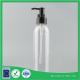 Supply 250 ml PET lotion bottles with pump sub bottle empty clear plastic
