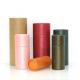 Multi-size Essential Oil Paper Tube Packaging CMYK Cosmetic Food Paper Packaging Tubes