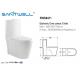 Inodoro wc / siphonic wc Water-absorptivity < 0.2% , Siphonic Action Toilet