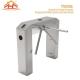 Entry Waist High Access Control Turnstile Barrier Gate , Subway Tripod Access System