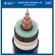Copper Conductor Medium Voltage XLPE Power Cables With Flexible Bending Radius For Direct Buried Installation
