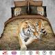 Hot sale 3D bedding sheet sets,Microfiber 3D tiger  Bed Linen Sets.China Home textiles manufacturer