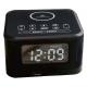 Wireless Charging Hotel Alarm Clock Electric Radio Alarm Clock 10M 65dB