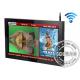 Real Color Wifi Digital Signage Screens With Flow Subtitles , 8ms Responsive Time