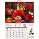 PLASTIC LENTICULAR 3D Effect Pocket Calendar PP PET Lenticular Sheet Printing Services