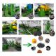 Used Rubber Conveyor Belts Recycling Line / Waste Tire Recycling Machine