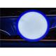 Frameless Punch Stamp Aluminium Round Surface Panel Dual Color Panel Lights