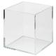 Small Square Acrylic Box Containers Display Clear  3-100MM Thickness