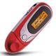 Red Refined exterior design advanced 4GB OLED Screen MP3 player with USB 2.0 flash disk
