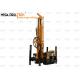 Double Motor Drive Rotation Water Well Drilling Rig With Triple Gear Pump