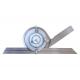 0-360 Degree Stainless Steel Dial Bevel Protractor Instrument
