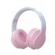 Gradient Design Colorful Noise Cancelling Microphone Headset  Cartoon Earphones