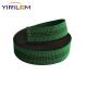 Green Color 4.8mm Width Green Sofa Webbing Elastic Belt