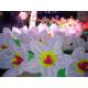 Fashion Lotus Flower Inflatable Lighting For Floating Artificial Decorative