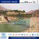 ZB200 100 Ft Steel Bailey Bridge / Double Truss Single Storey DS Fast-Installed