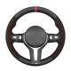 Handcrafted Steering Wheel Cover for BMW M Sport 1-5 series X1 X2 X3 X4 X5 2013-2019