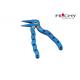 Ergonomic Design 4.5 Size Fly Fishing Pliers With Comfortable Spring Loaded Handles