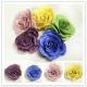 Handmade Fabric Craft Flowers Decorative Colorful For Clothes Decoration