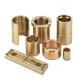 CNC Turning Precision Brass Components Copper Stainless Steel Bushings