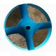 3 Inch Concrete Diamond Floor Pads Metal Bond Diamond Grinding Disc For Terrco Machines