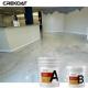 100% Solid Metallic Epoxy Garage Floor Coating Marble Look Non Slip