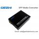 10/100M Single Mode Fiber Optics Components 25km Dual Fiber Media Converter Gigabit ethernet