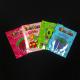 Glossy Finished Mylar Weed Packaging Back Heat Seal Mylar Bags For Gummy Candy
