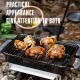 Outdoor V-Boy Portable Charcoal Grills For Camping Tabletop smokiness
