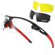 FDA Bike And Cycle Accessories , Polarized Cycling Sunglasses Polycarbonate