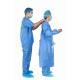 Non Woven Hospital Uniform SMS Surgical Gown For Surgeon