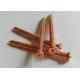 5mm X 65mm Cd Weld Stud Pins Copper Coated Steel For Shipbuilding Industry