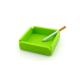 Heat Resistant Green Cigar Silicone Ashtray