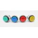 IP67 Arcade Machine Spare Parts Plastic Shell IK08 36V 2A Metal With LED Illuminated Momentary 1NO Push Button Switch