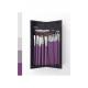 new 13pc purple cosmetic brush  beauty makeup tool brush set super soft brush