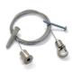 Adjustable Gripper Cable Lock Lighting Fitting Wire Rope Suspension Kit