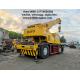 49 Km / H Max Speed Used Cranes 2.3 Cbm Bucket Capacity Mitsubishi Engine